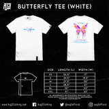 BUTTERFLY TEE (WHITE)